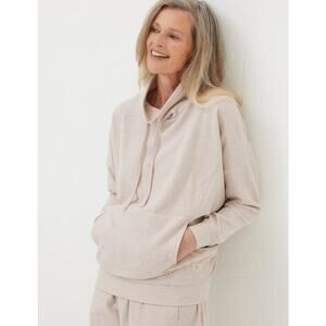 FatFace Women's Waffle Knit Funnel Neck Pullover Sweater Long Sleeve Size 8